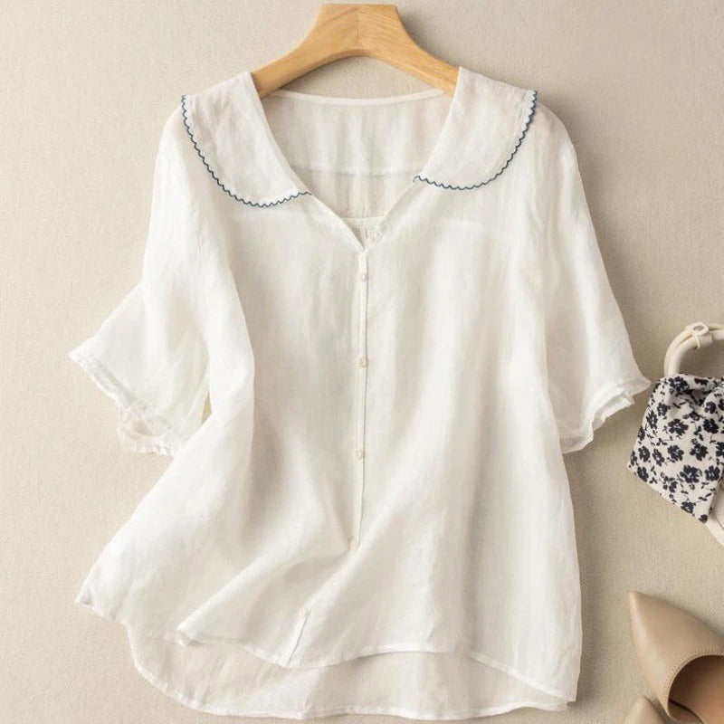 Willa London™ | Luminous Linen Chemise