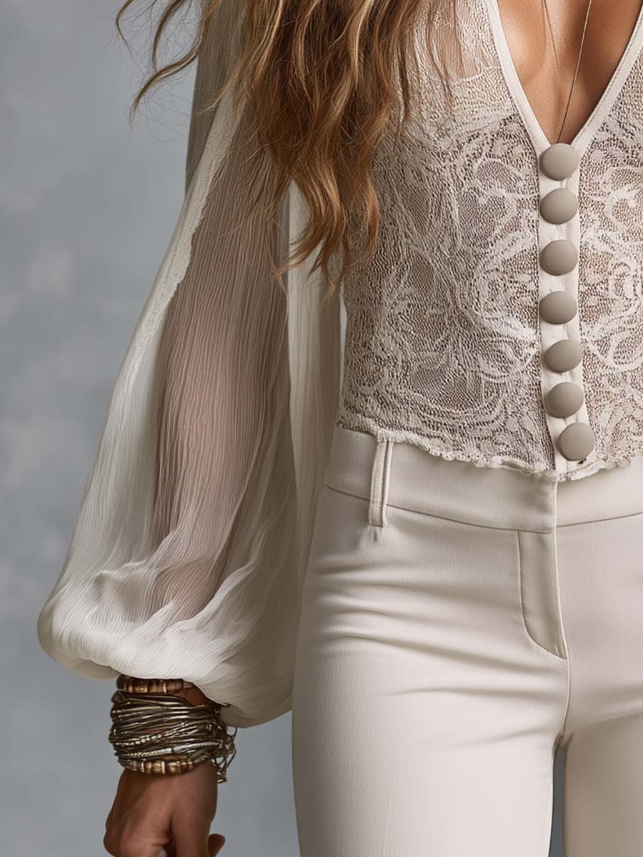 Willa London™ | Ethereal Lace Blouse