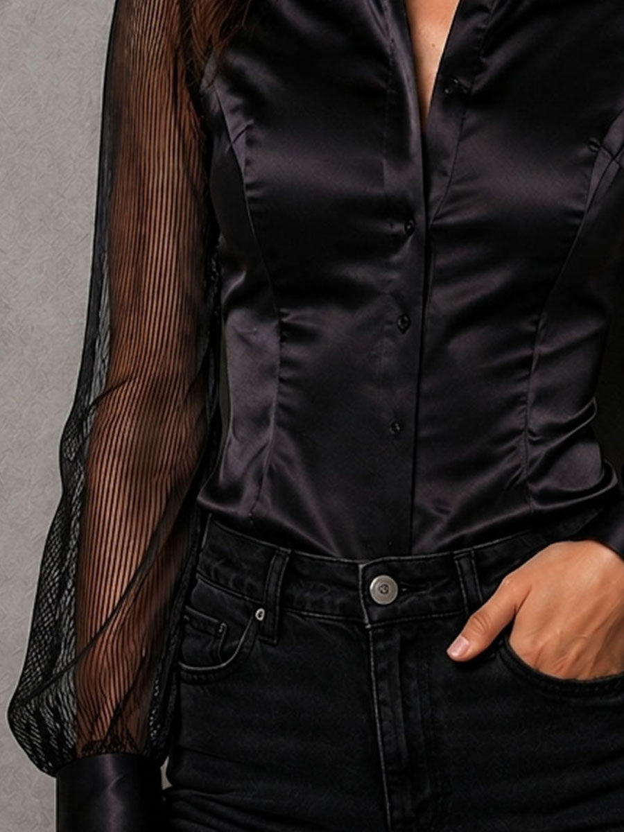 Willa London™ | Vintage Charm Puff Sleeve Shirt