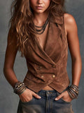 Willa London™ | Bohemian Suede Vest
