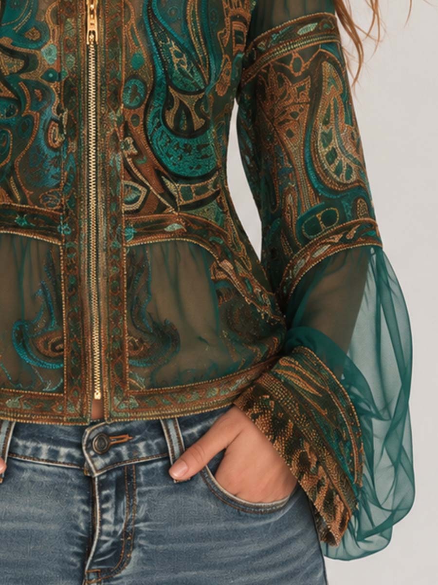 Willa London™ | Boho Belle Crop Jacket