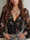 Willa London™ | Enchanted Floral Chiffon Blouse