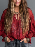Willa London™ | Bohemian Elegance Blouse