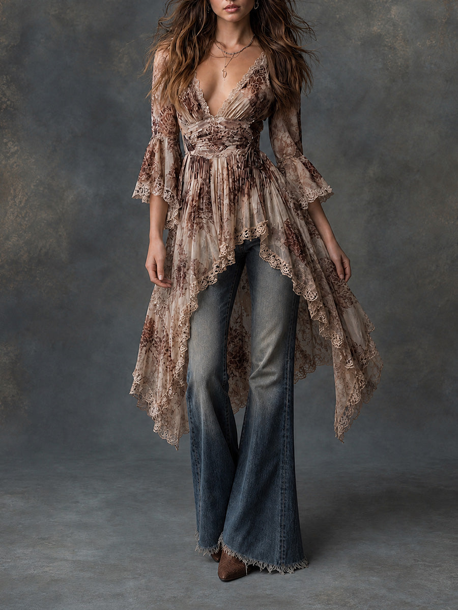 Willa London™ | Enchanted Lace Tunic Dress