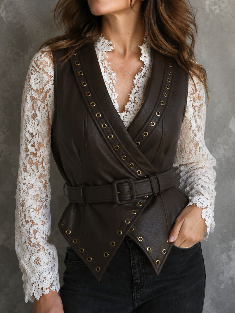 Willa London™ | Vintage Luxe Wrap Vest