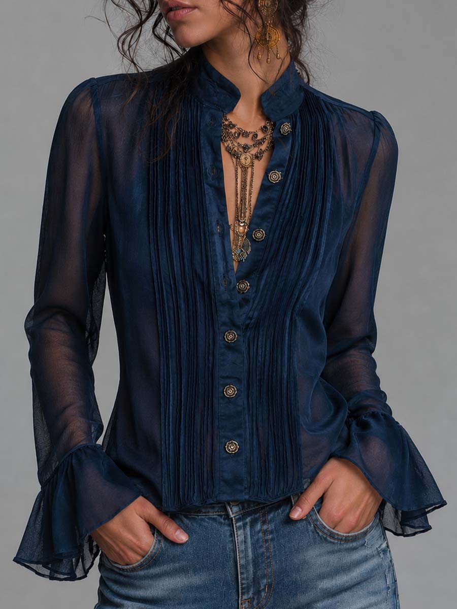 Willa London™ | Chiffon Elegance Blouse