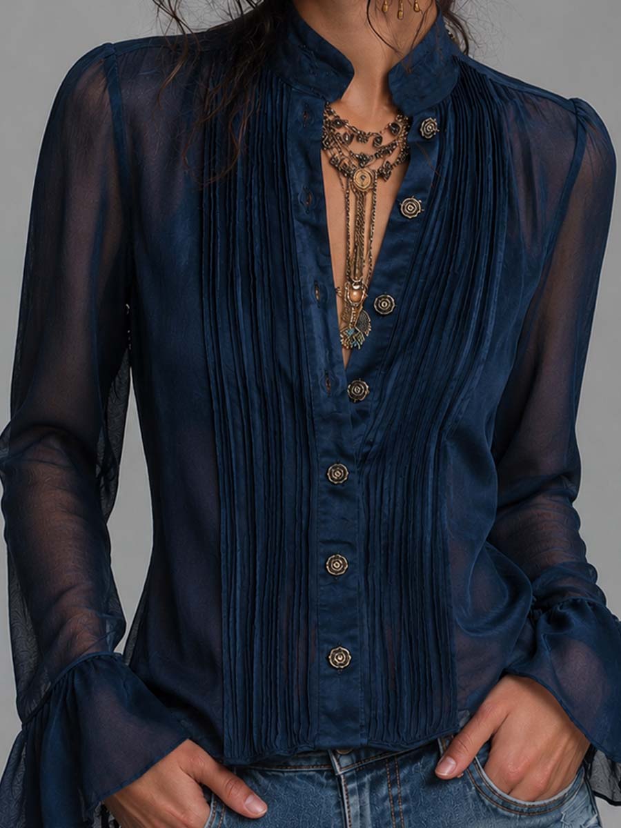 Willa London™ | Chiffon Elegance Blouse