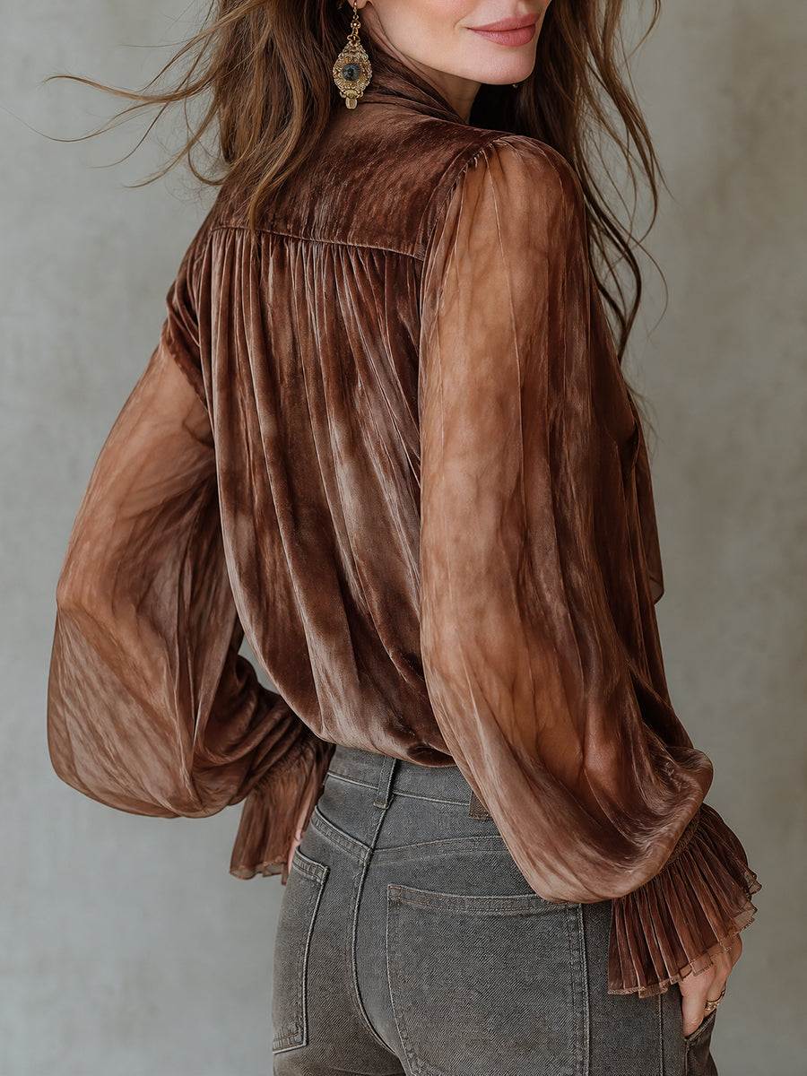 Willa London™ | Seraphina Bow-Tie Blouse