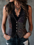 Willa London™ | Velvet Bohemian Charm Vest