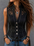 Willa London™ | Lace Elegance Waistcoat