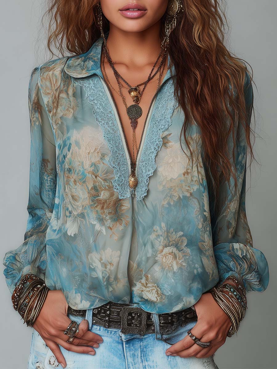 Willa London™ | Vintage Charm Blouse