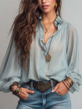 Willa London™ | Sheer Elegance Blouse