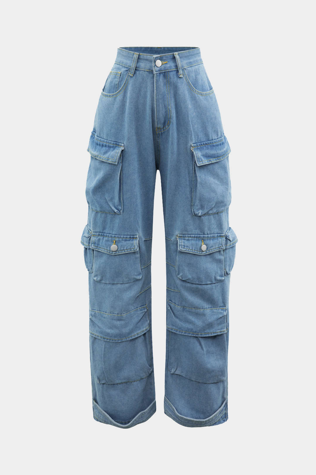 Willa London™ | Urban Utility Wide Leg Jeans