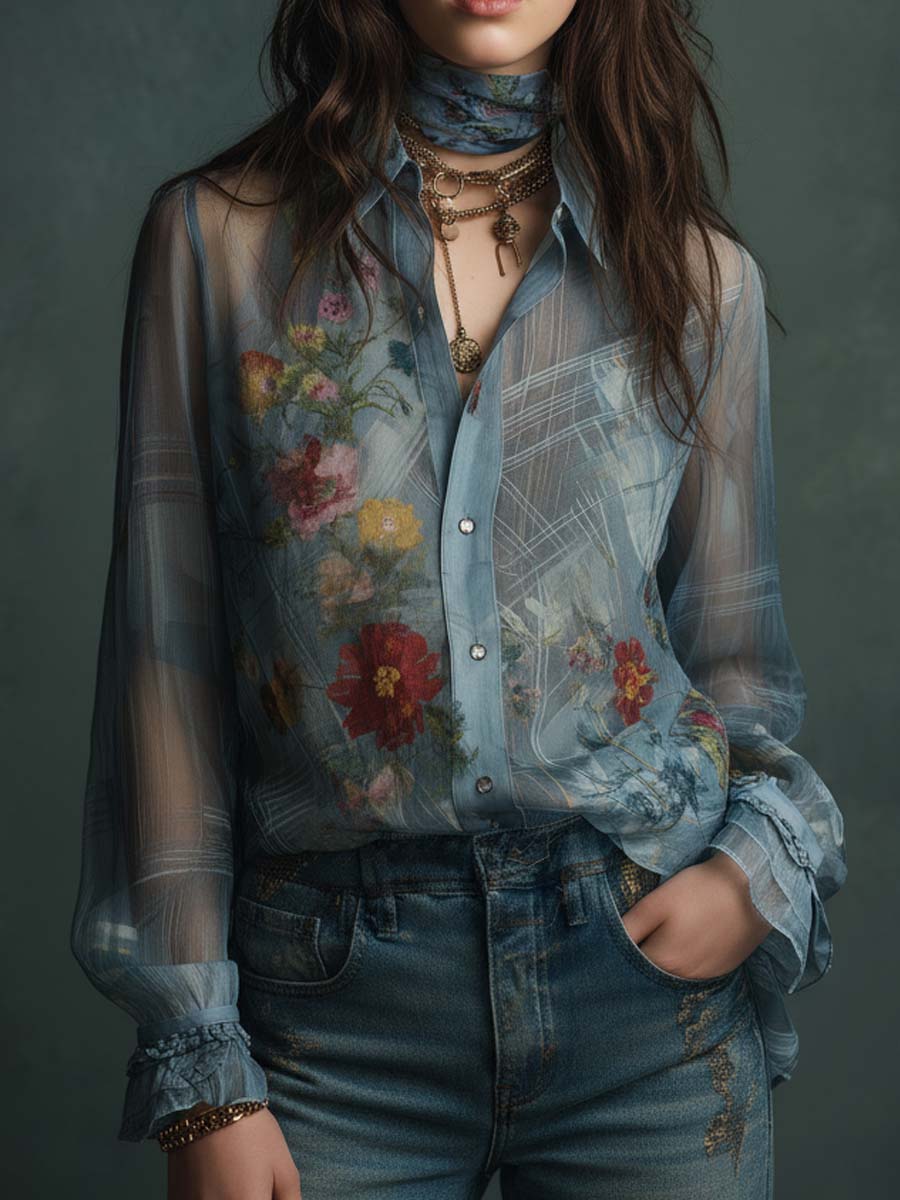 Willa London™ | Ethereal Blossom Blouse