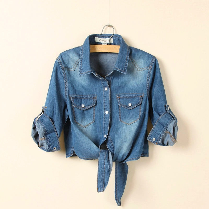Willa London™ | Auri Luxe Denim Shirt