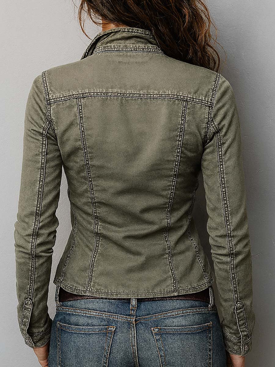 Willa London™ | Heritage Utility Zip-Up Top