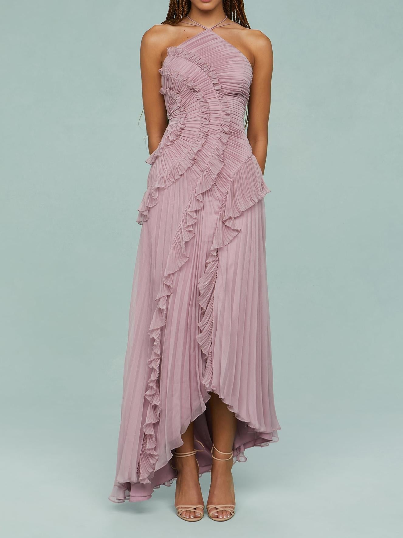 Willa London™ | Seraphine Asymmetric Maxi Dress