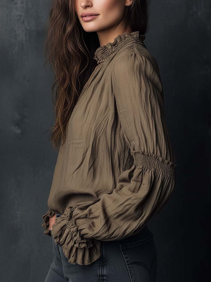 Willa London™ | Bohemian Ruffle Blouse