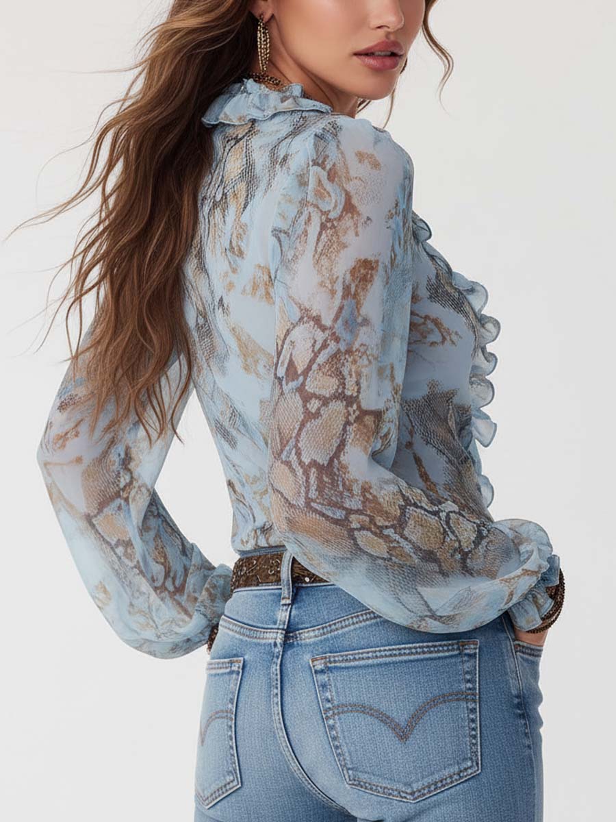 Willa London™ | Serene Ruffle Blouse
