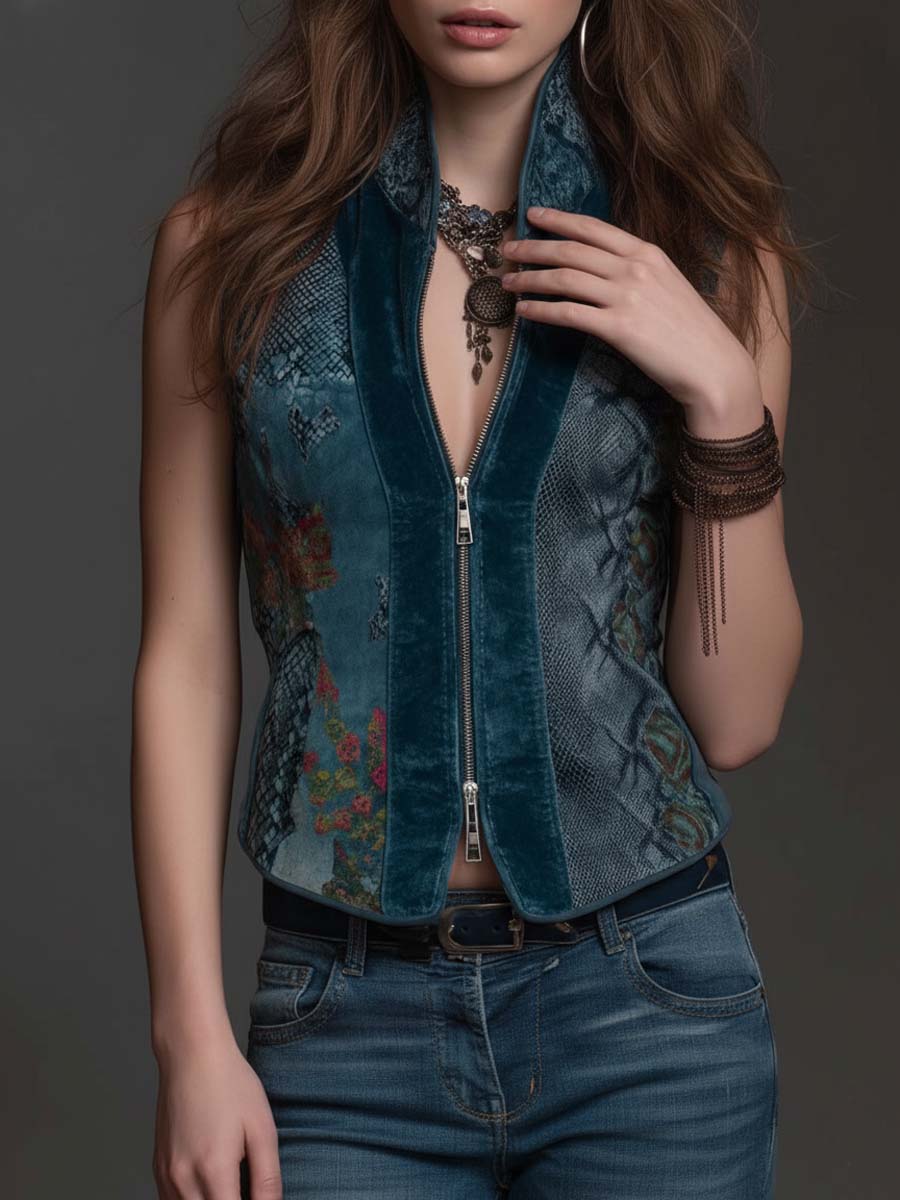 Willa London™ | Velvet Boheme Vest