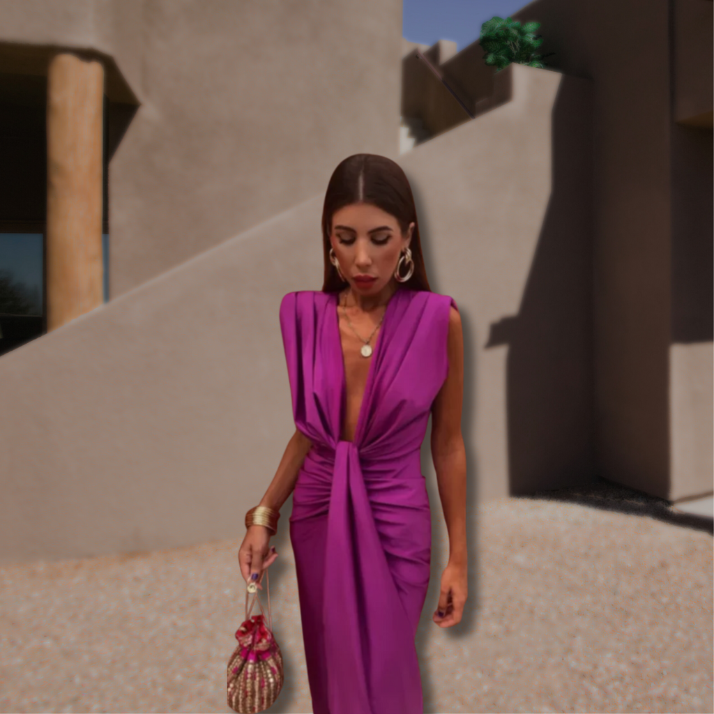 Willa London™ | Timeless Elegance Pleated Dress
