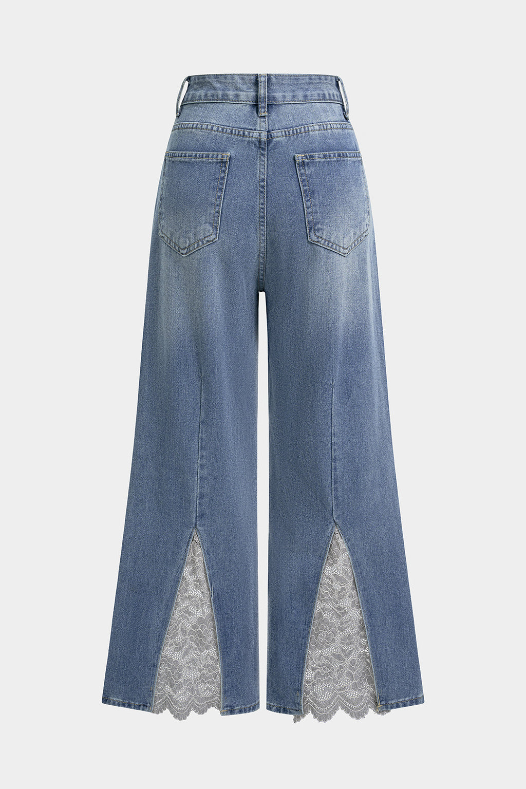 Willa London™ | Artisan Patchwork Wide Leg Jeans
