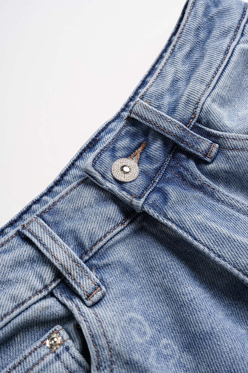 Willa London™ | Artistic Denim Elegance Jeans