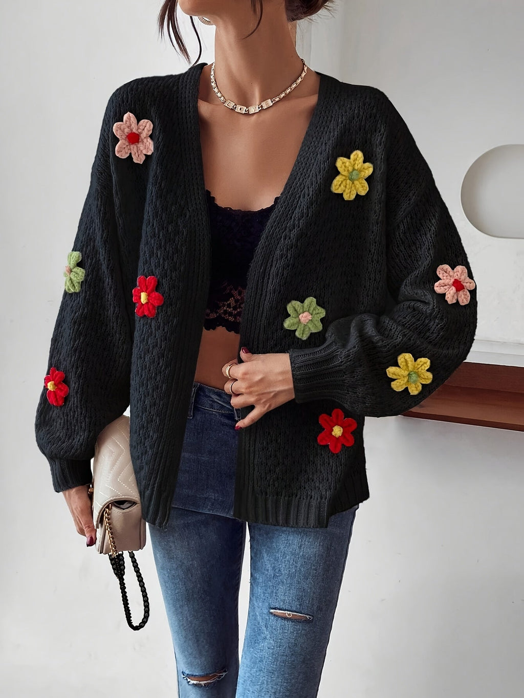 Willa London™ | Floral Elegance Cardigan