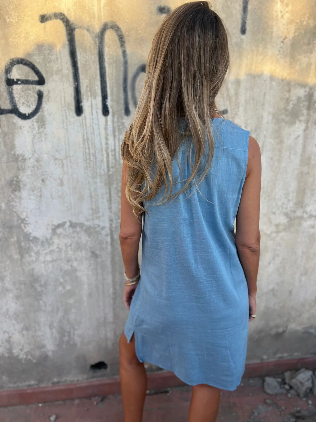 Willa London™ | Serenity Linen Blend Dress