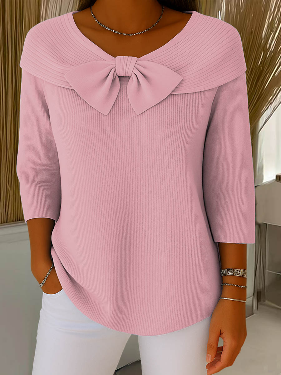 Willa London™ | Elegance Knot Sweater