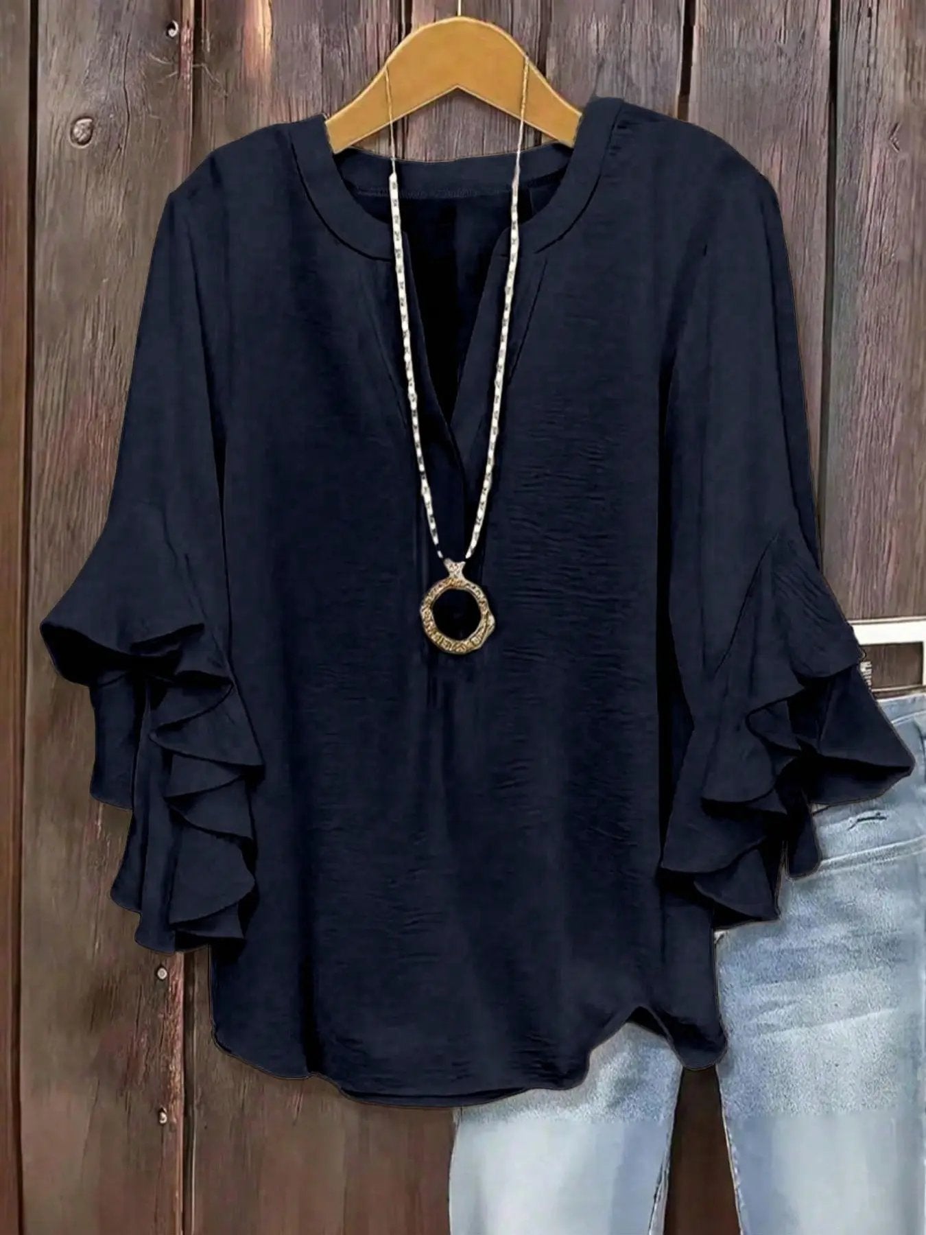 Willa London™ | Serene V-Neck Blouse