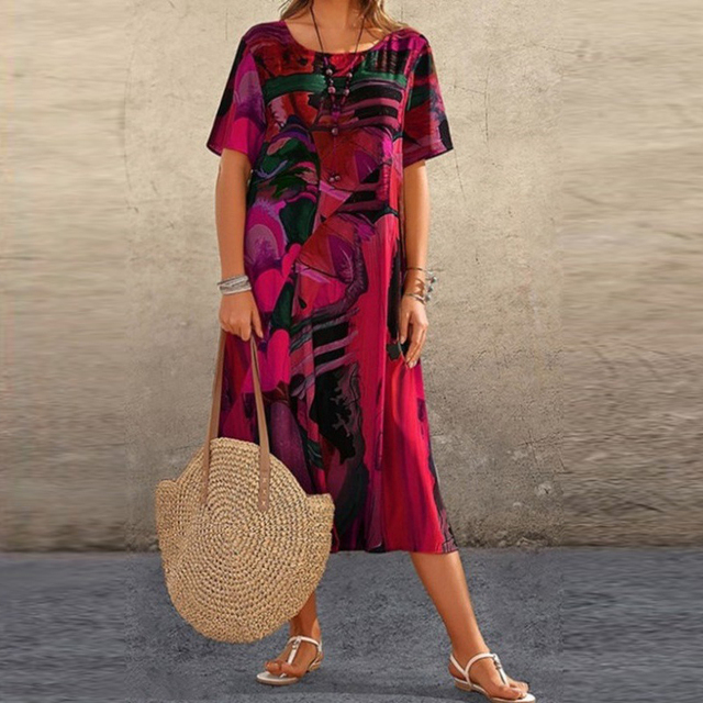 Willa London™ | Serene Floral Midi Dress