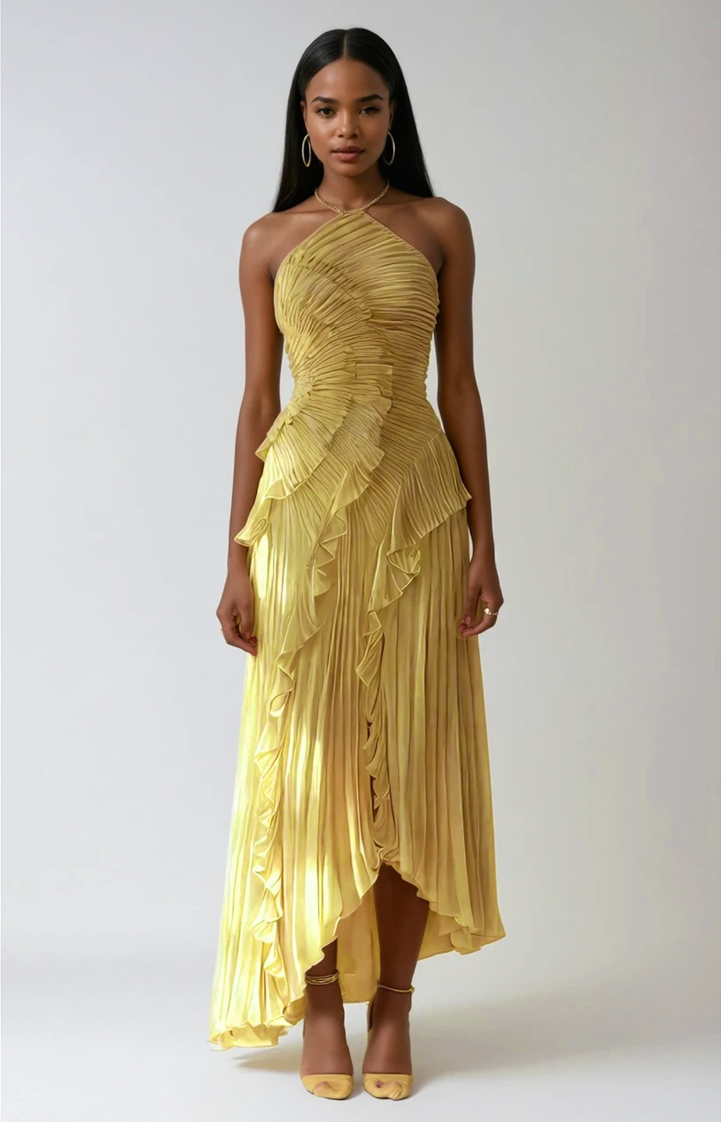 Willa London™ | Seraphine Asymmetric Maxi Dress
