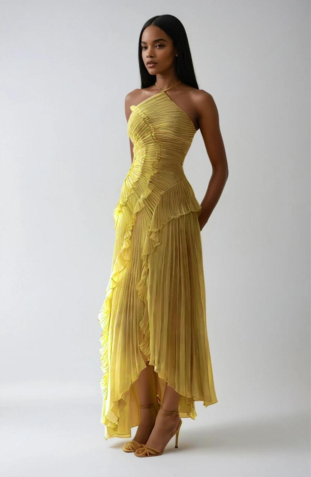Willa London™ | Seraphine Asymmetric Maxi Dress