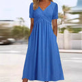 Willa London™ | Serene V-Neck Maxi Dress