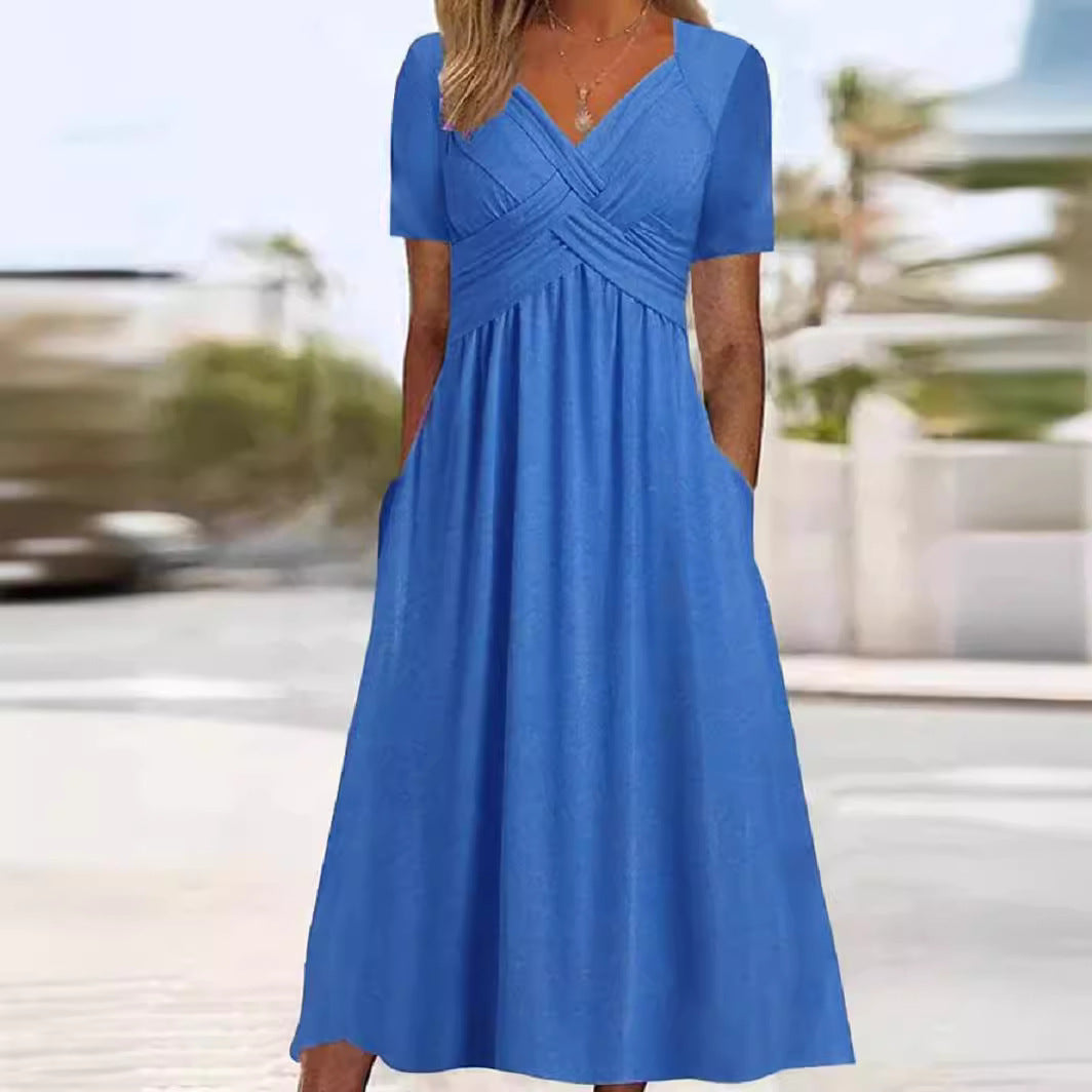 Willa London™ | Serene V-Neck Maxi Dress
