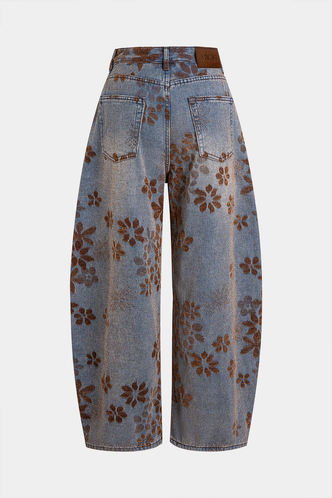 Willa London™ | Enchanted Blooms High-Waist Jeans