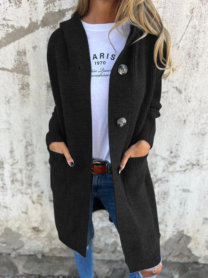 Willa London™ | Elegant Long Knit Cardigan