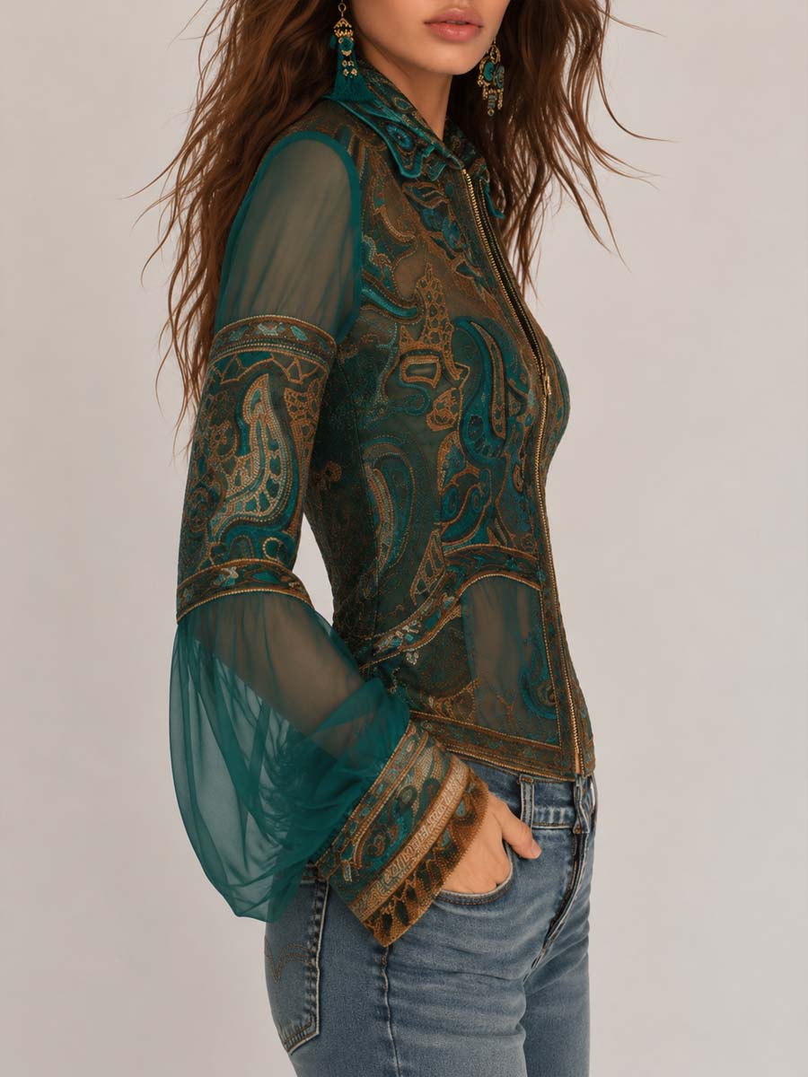 Willa London™ | Boho Belle Crop Jacket