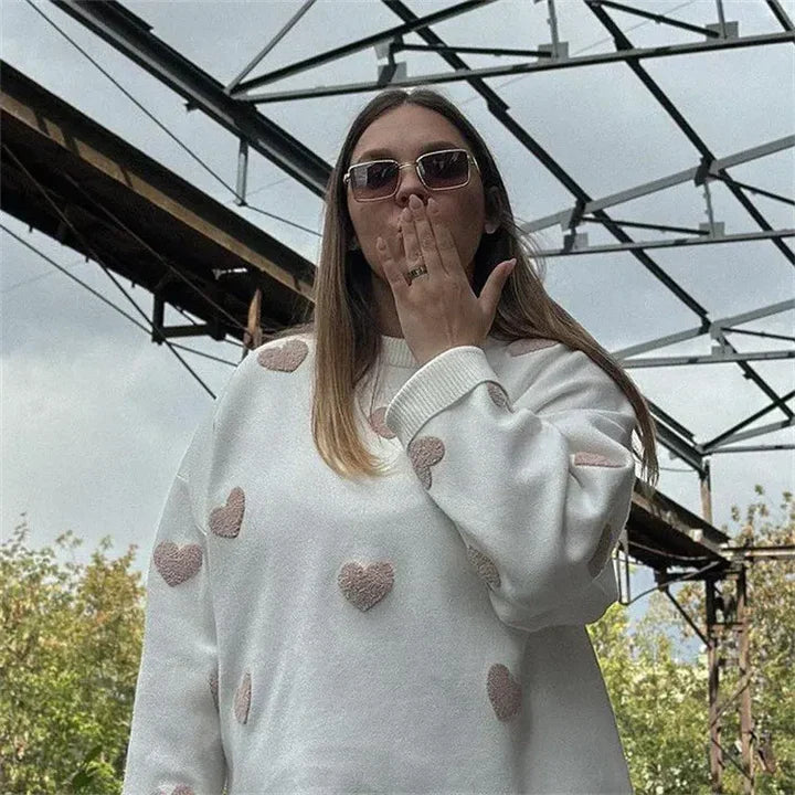 Willa London™ | Heartfelt Elegance Sweater