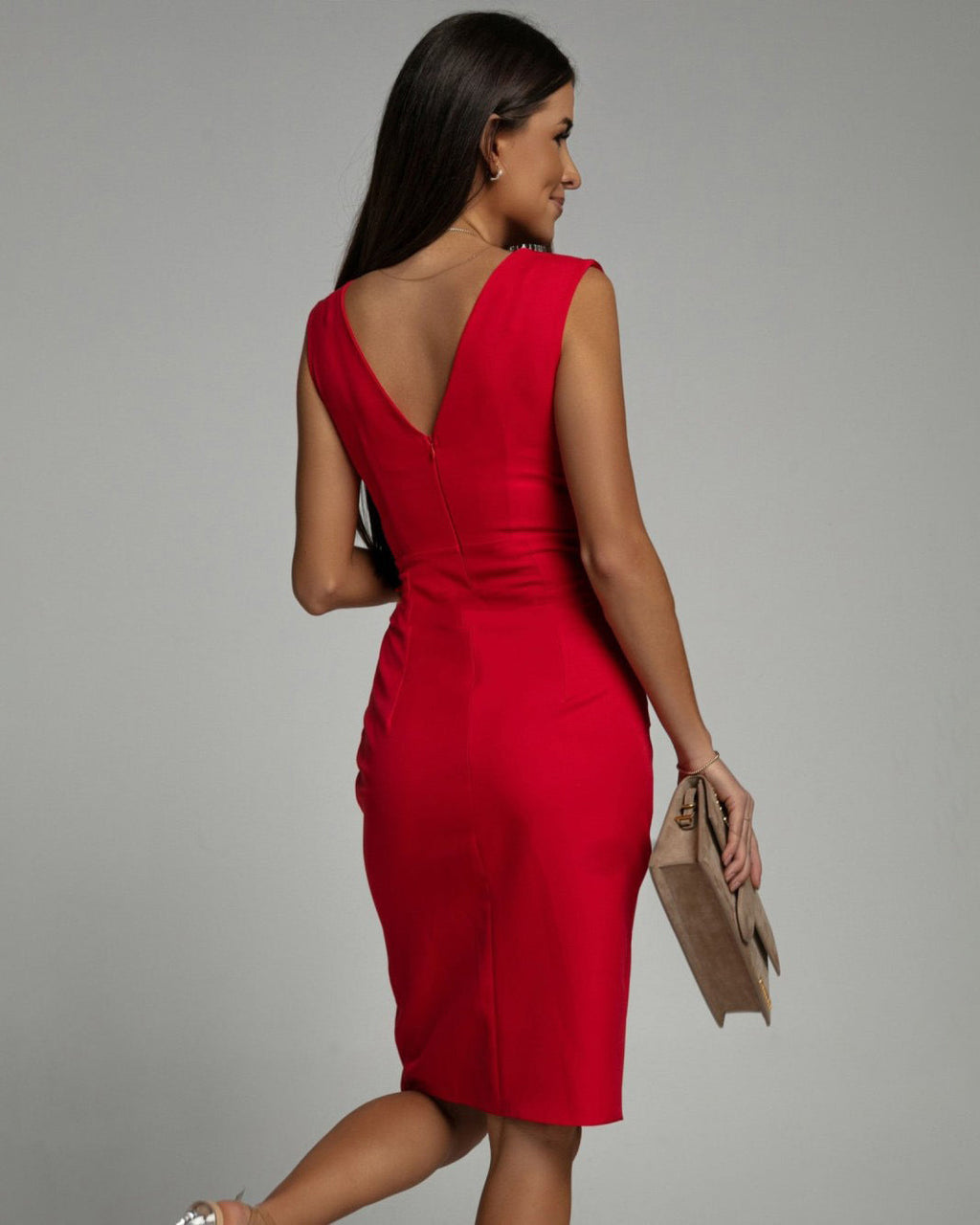 Willa London™ | Seraphina V-Neck Elegance Dress