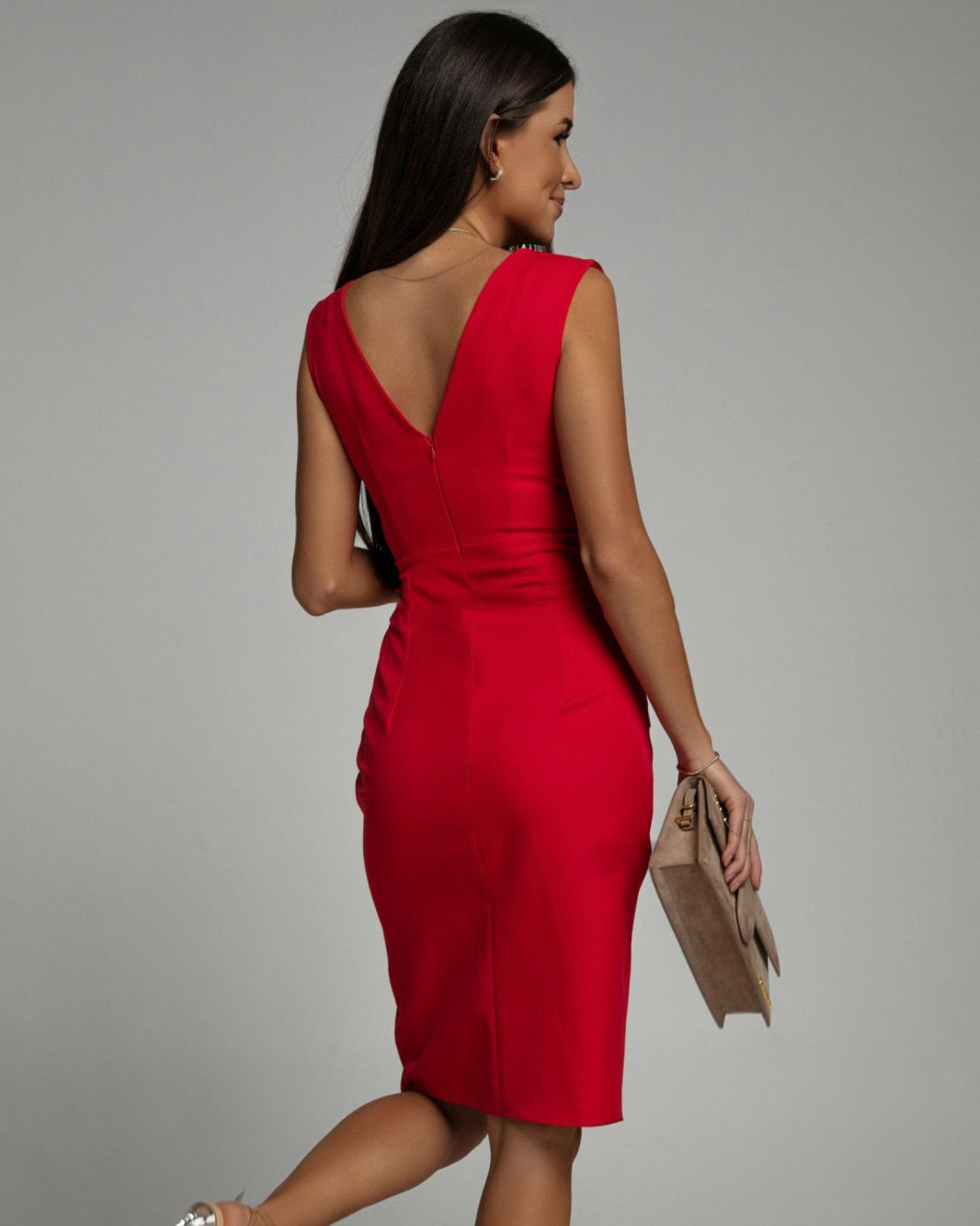 Willa London™ | Seraphina V-Neck Elegance Dress