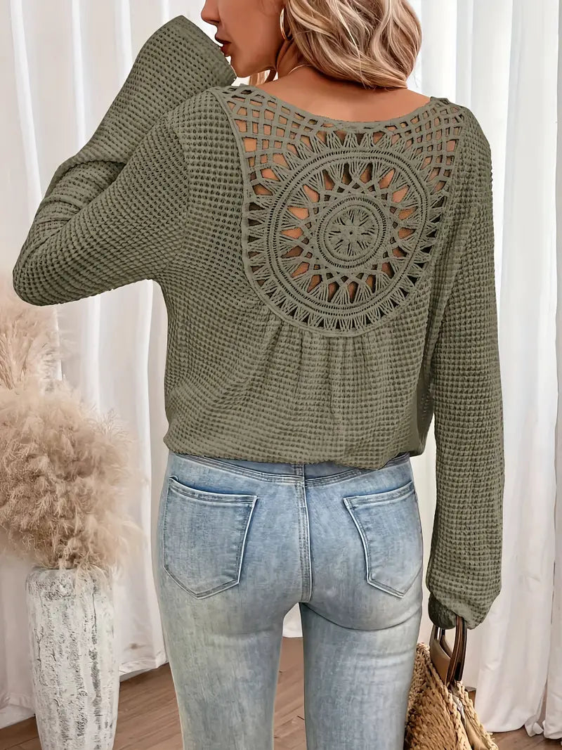 Willa London™ | Ibiza Lace Elegance Blouse