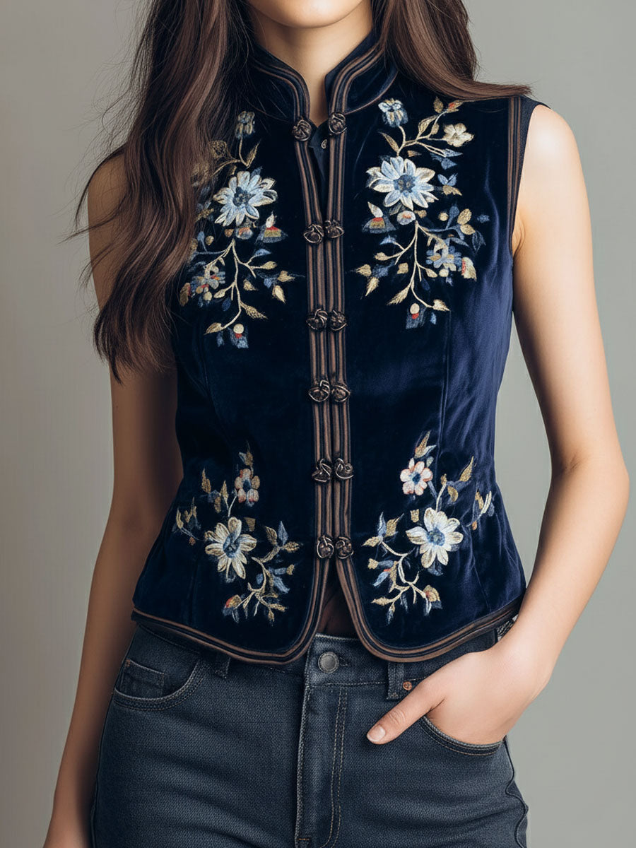 Willa London™ | Velvet Bohemian Elegance Vest
