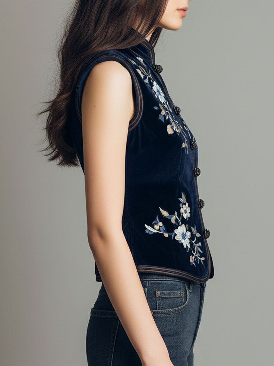 Willa London™ | Velvet Bohemian Elegance Vest