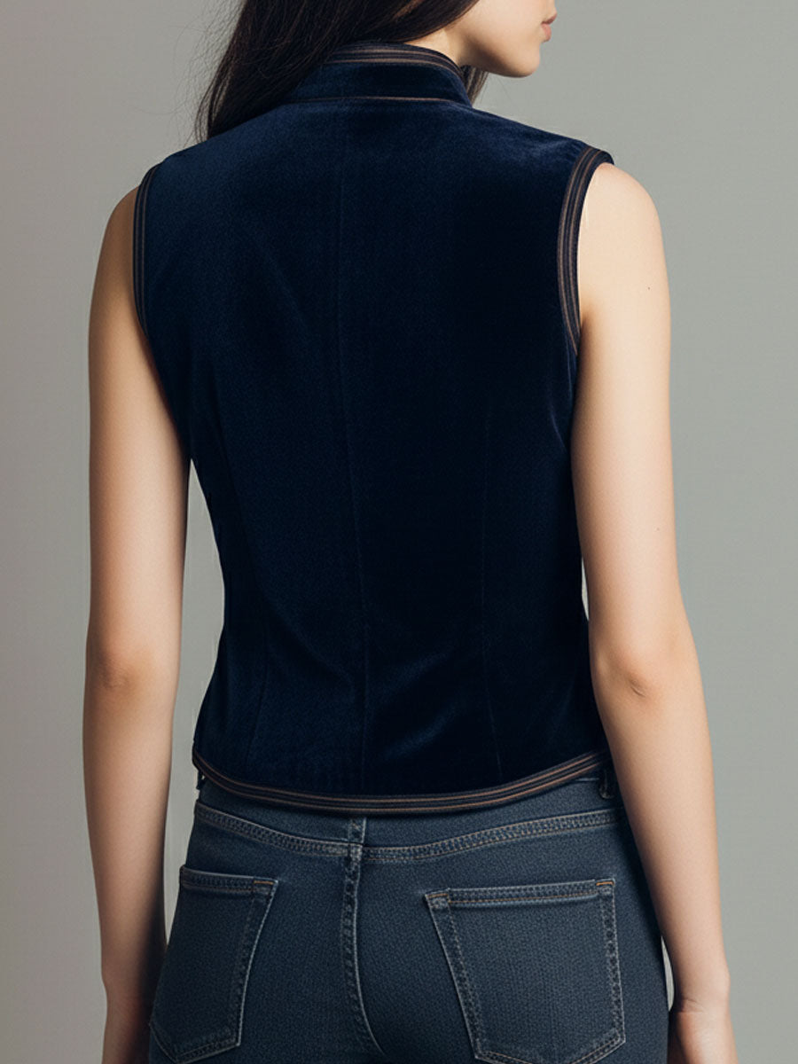 Willa London™ | Velvet Bohemian Elegance Vest