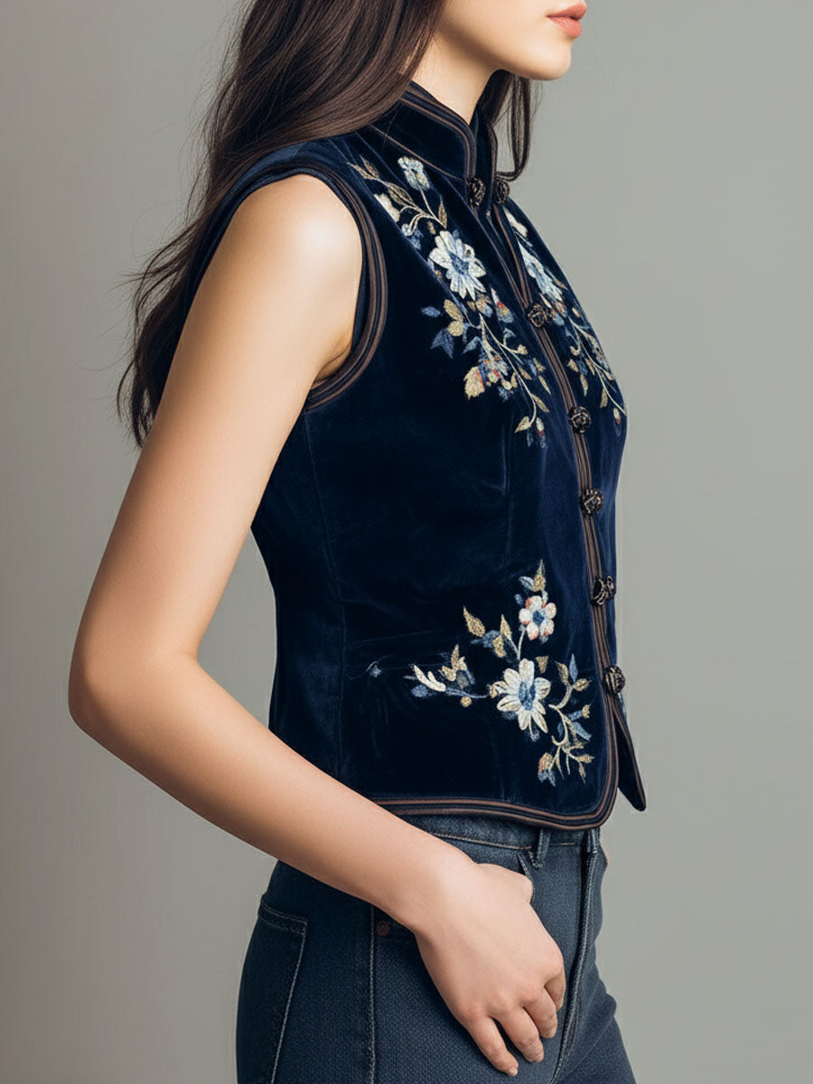 Willa London™ | Velvet Bohemian Elegance Vest