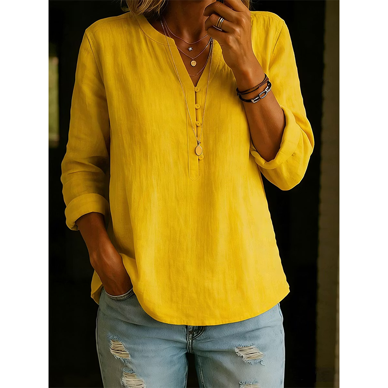 Willa London™ | Serene V-Neck Blouse