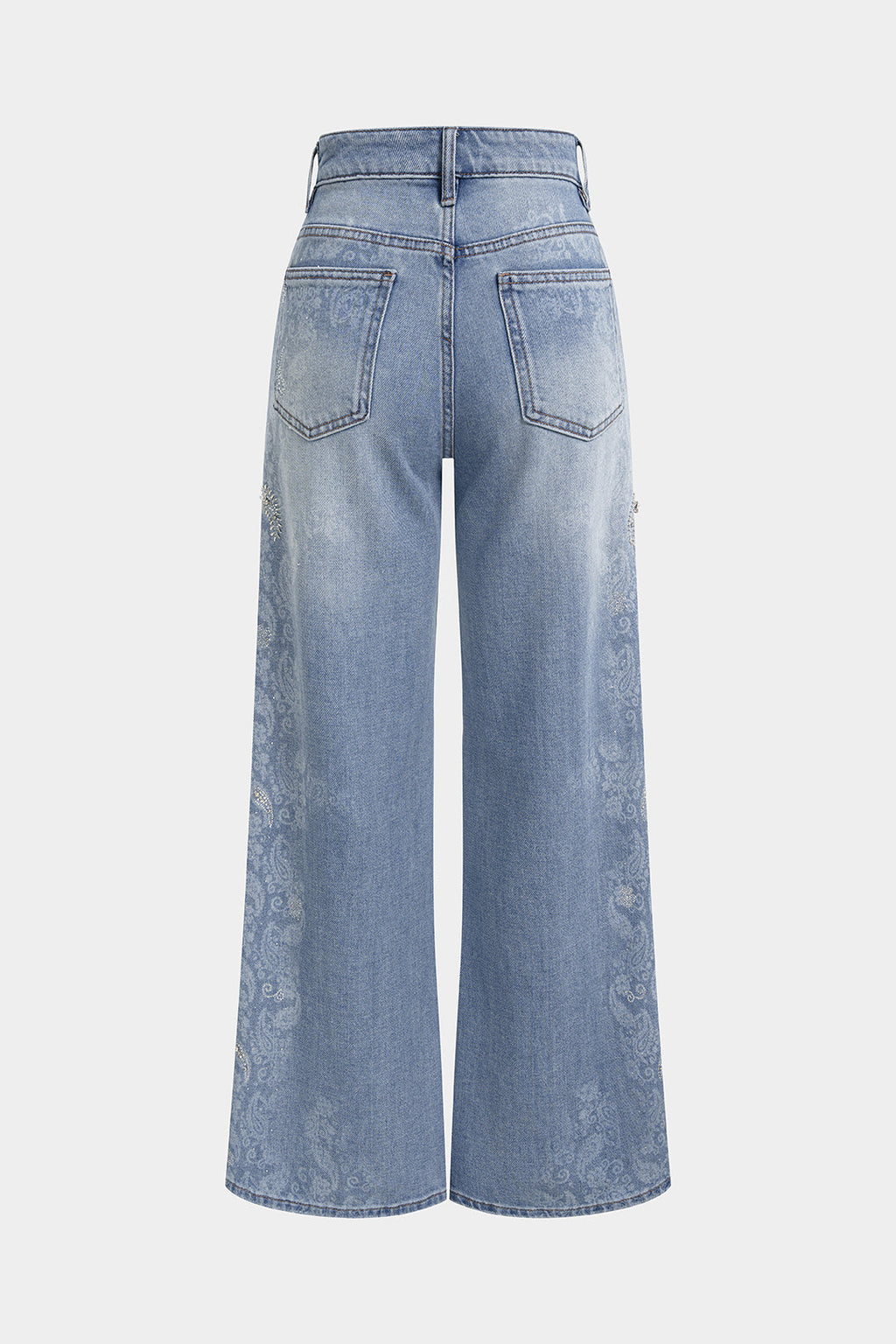 Willa London™ | Artistic Denim Elegance Jeans