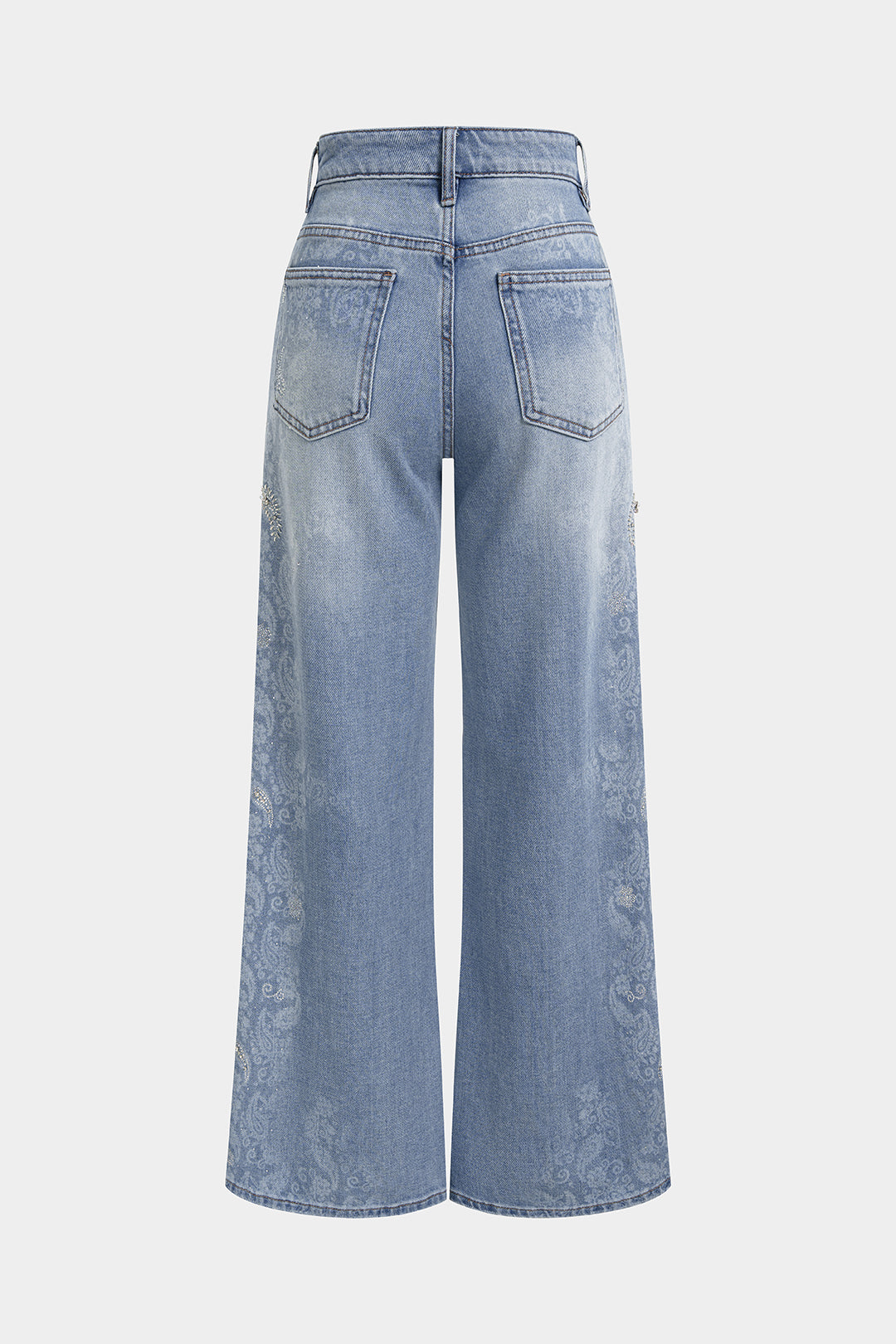 Willa London™ | Artistic Denim Elegance Jeans